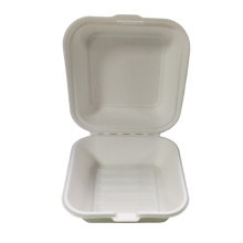 Biodegradable Food Packaging Tableware Lunch Box Sugarcane Bagasse Food Tray for Restaurant/Food Shop